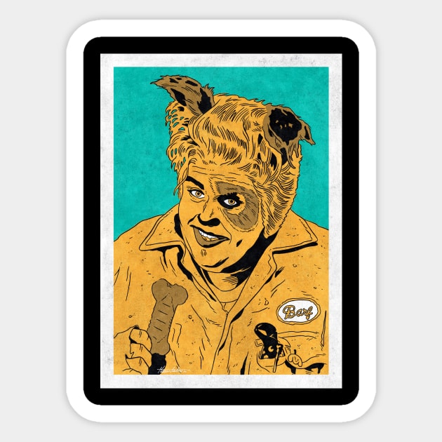 BARF - Spaceballs (Pop Art) Sticker by Famous Weirdos